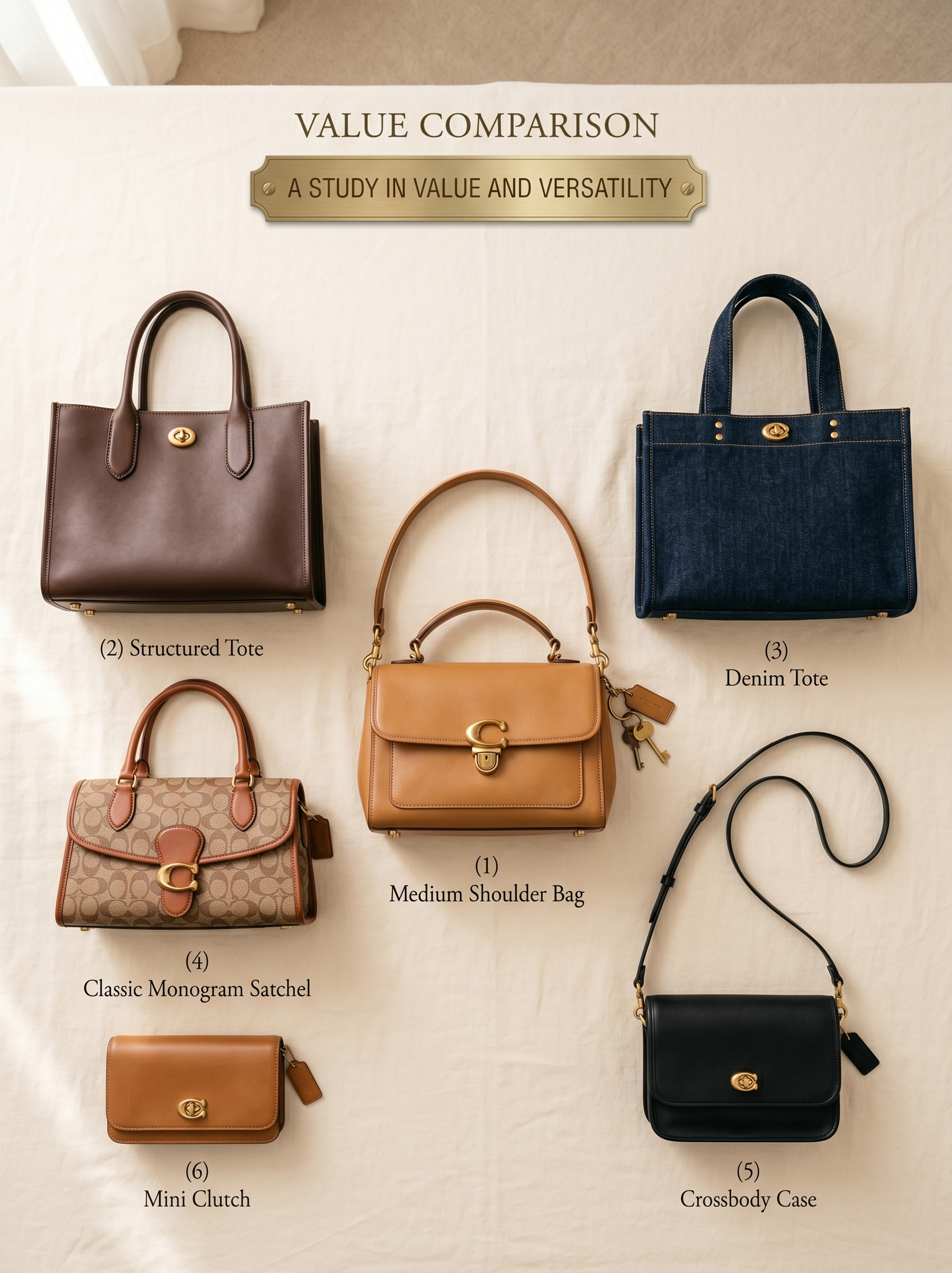 Coach Taschen Modelle 2026 Tabby, Willow, Jeans Bag und Signature Canvas im Überblick